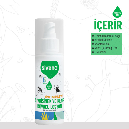 Siveno Sivrisinek ve Kene Kovucu Sprey Losyon 100 ml - 3