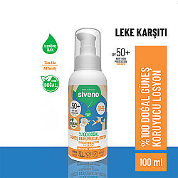 Siveno %100 Doğal Güneş Koruyucu Losyon 100 ml - 2