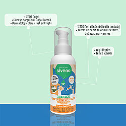 Siveno %100 Doğal Güneş Koruyucu Losyon 100 ml - 6