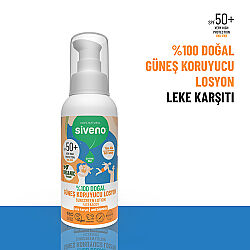 Siveno %100 Doğal Güneş Koruyucu Losyon 100 ml - 7