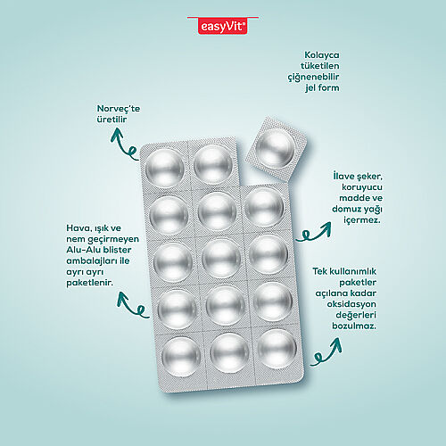 Sjomann’s CoQ10 100 mg İçeren Takviye Edici Gıda 30 Adet Çiğnenebilir Jel Form - 5