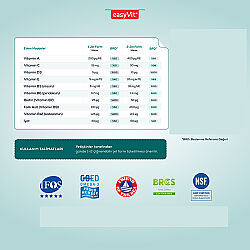 Sjomann’s Multivitamin İçeren Takviye Edici Gıda 30 Adet Çiğnenebilir Jel Form - 6