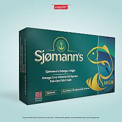 Sjomann’s Omega 3 ve Vitamin D3 İçeren Takviye Edici Gıda 30 Adet Çiğnenebilir Jel Form - 3