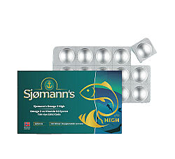 Sjomann’s Omega 3 ve Vitamin D3 İçeren Takviye Edici Gıda 30 Adet Çiğnenebilir Jel Form - 1