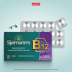 Sjomann’s Vitamin B12 İçeren Takviye Edici Gıda 30 Adet Çiğnenebilir Jel Form - 2