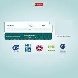 Sjomann’s Vitamin D3 1000 IU İçeren Takviye Edici Gıda 30 Adet Çiğnenebilir Jel Form - 6