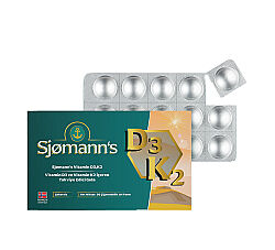 Sjomann’s Vitamin D3 ve K2 İçeren Takviye Edici Gıda 30 Adet Çiğnenebilir Jel Form - 1