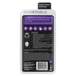 Skin Republic Bubble Purifying + Charcoal Face Mask Sheet 20 ml - 2