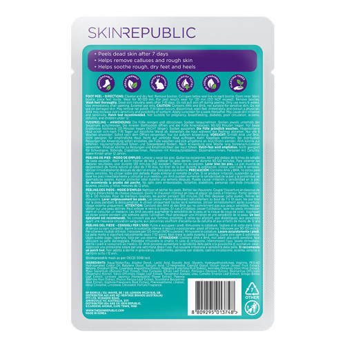 Skin Republic Foot Peel Maske 40 ml - Skin Republic (1)