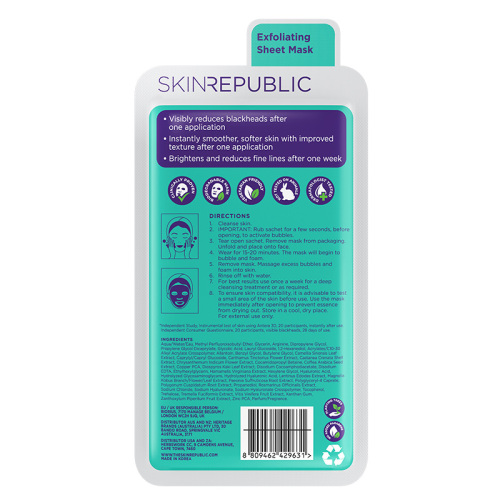 Skin Republic Glycolic Acid Oxygenating Face Mask 20 ml - Skin Republic (1)