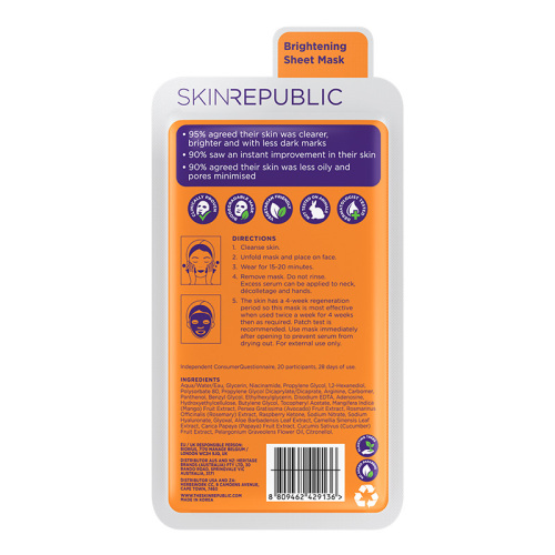 Skin Republic Niacinamide 2% Face Mask 25 ml - Skin Republic (1)
