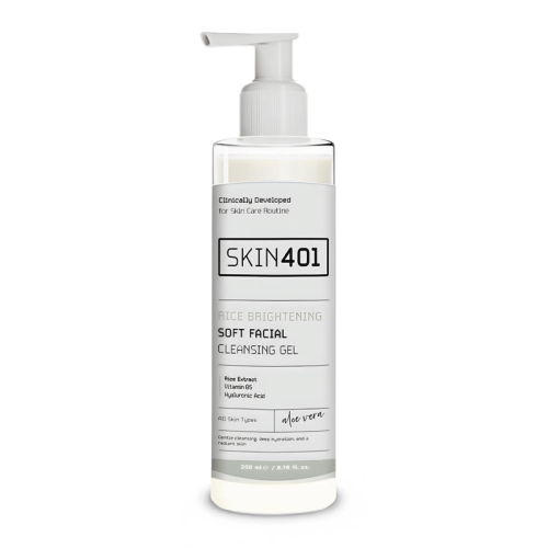 Skin401 Rice Brightening Soft Facial Cleansing Gel 200 ml - 1