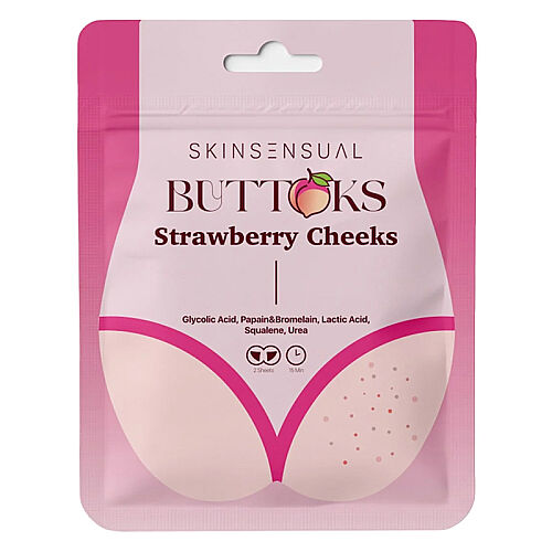 SkinSensual Buttoks Strawberry Cheeks Vücut Maskesi 50 ml - SkinSensual