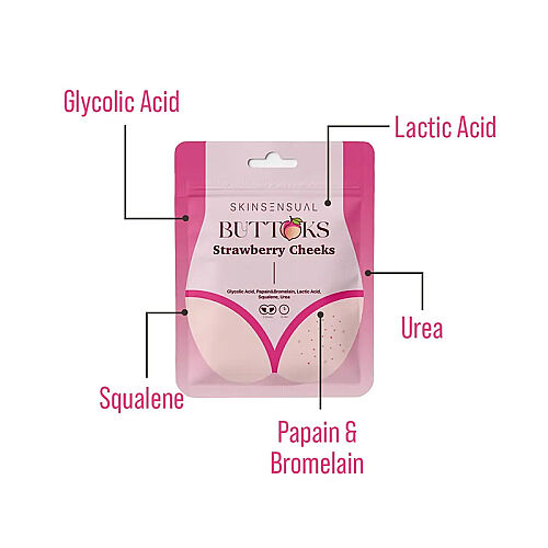 SkinSensual Buttoks Strawberry Cheeks Vücut Maskesi 50 ml - SkinSensual (1)