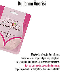 SkinSensual Buttoks Strawberry Cheeks Vücut Maskesi 50 ml - 3