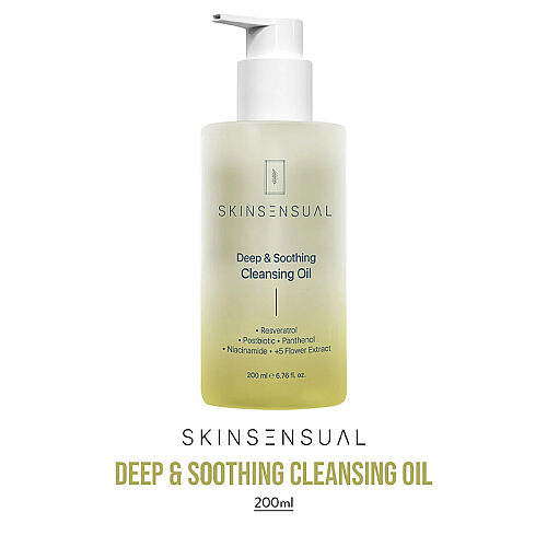 SkinSensual Deep-Soothing Cleansing Oil 200 ml - SkinSensual (1)