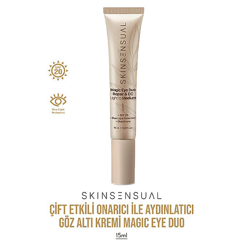 SkinSensual Magic Eye Duo Repair-CC Light to Medium Göz Altı Kremi 15 ml - SkinSensual (1)