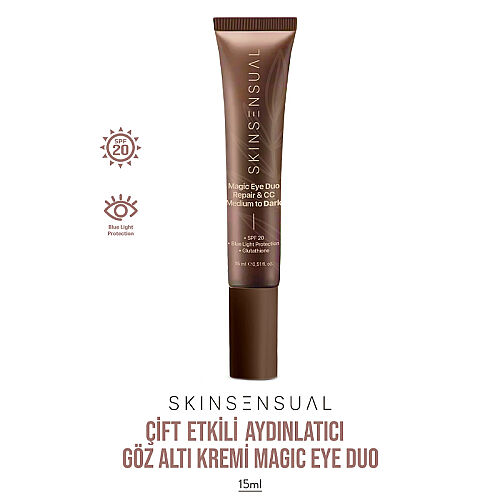 SkinSensual Magic Eye Duo Repair-CC Medium to Dark Göz Altı Kremi 15 ml - SkinSensual (1)