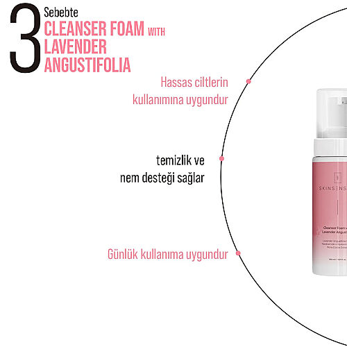 SkinSensual Temizleme Köpüğü 150 ml - 4