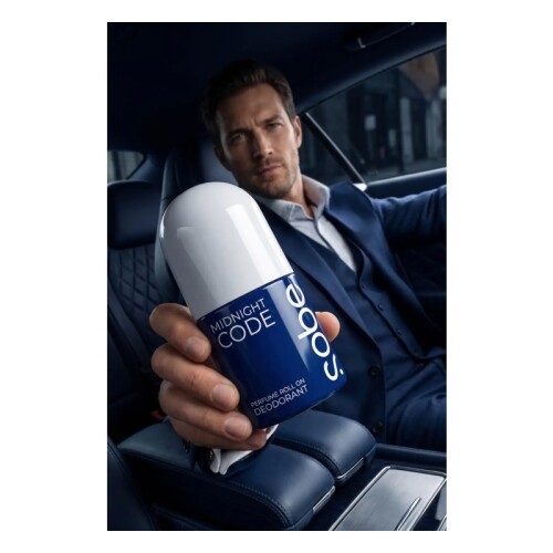 Yeşilmarka Sobe Midnight Code Perfume Roll On Deodorant 50 ml - 3