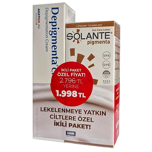 Solante Pigmenta 50 ml + Depigmenta Cream 40 ml - Solante