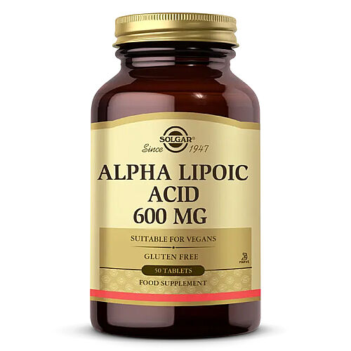 Solgar Alfa Lipoik Asit 600 Mg Takviye Edici Gıda 50 Tablet - Solgar