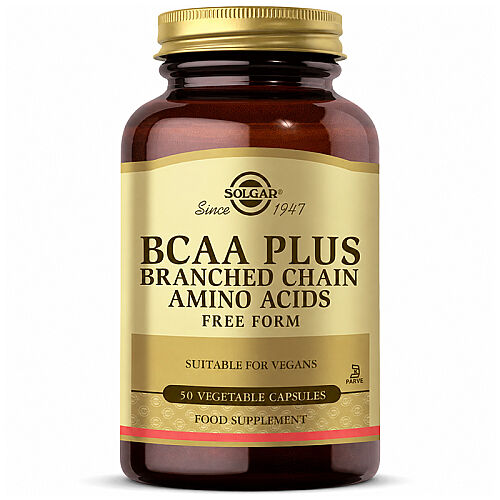 Solgar BCAA Plus Takviye Edici Gıda 50 Kapsül - Solgar