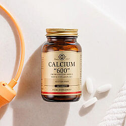 Solgar Calcium 600 - Oyster Shell - Takviye Edici Gıda 60 Tablet - 3