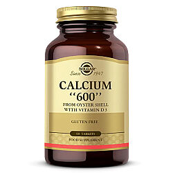 Solgar Calcium 600 - Oyster Shell - Takviye Edici Gıda 60 Tablet - 1