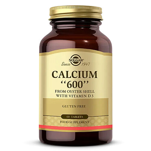 Solgar Calcium 600 - Oyster Shell - Takviye Edici Gıda 60 Tablet - Solgar