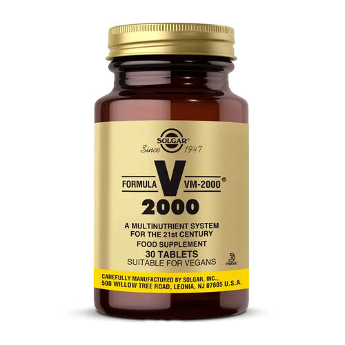 Solgar Formula VM-2000 Multivitamin ve Mineral 30 Tablet - Solgar