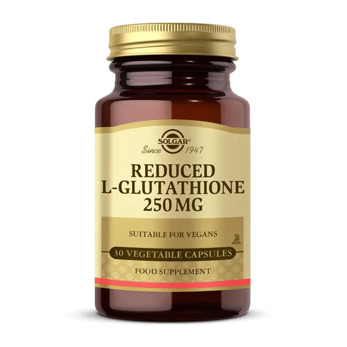 Solgar L-Glutathione 250 mg (Reduced) 30 Kapsül - Solgar