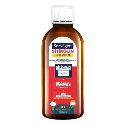 Sorvagen Smart Sıvı Form Stikolin Takviye Edici Gıda 150 ml - Sorvagen (1)