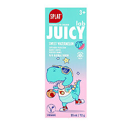Splat Juicy Lab +3 Yaş Karpuzlu Çocuk Diş Macunu Renkli Simli 50 ml - 1