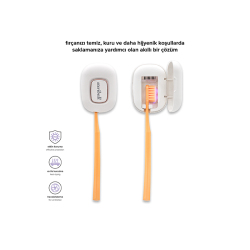 Steriball Diş Fırçaları için Akıllı Koruma Cihazı - Beyaz - 5