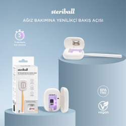 Steriball Diş Fırçaları için Akıllı Koruma Cihazı - Pembe - 8