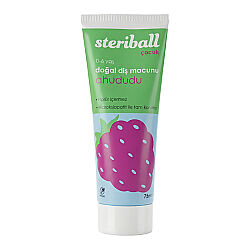 Steriball Doğal Diş Macunu 75 ml - Ahududu - 1
