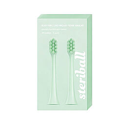 Steriball Elektrikli Diş Fırçası Başlığı - Yeşil - 1