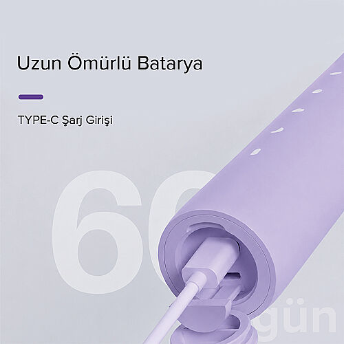 Steriball Elektrikli Diş Fırçası - Lila - 4