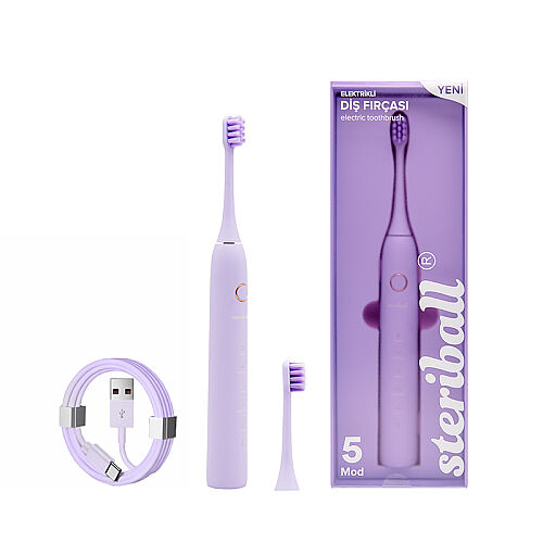 Steriball Elektrikli Diş Fırçası - Lila - Steriball (1)