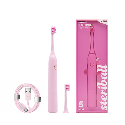 Steriball Elektrikli Diş Fırçası - Pembe - Steriball (1)