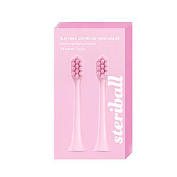 Steriball Elektrikli Diş Fırçası Yedek Başlığı - Pembe - 1