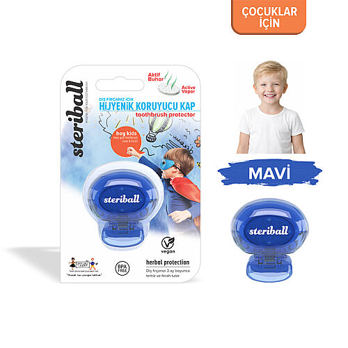 Steriball Hijyenik Diş Fırçası Koruma Kabı - Erkek - Steriball