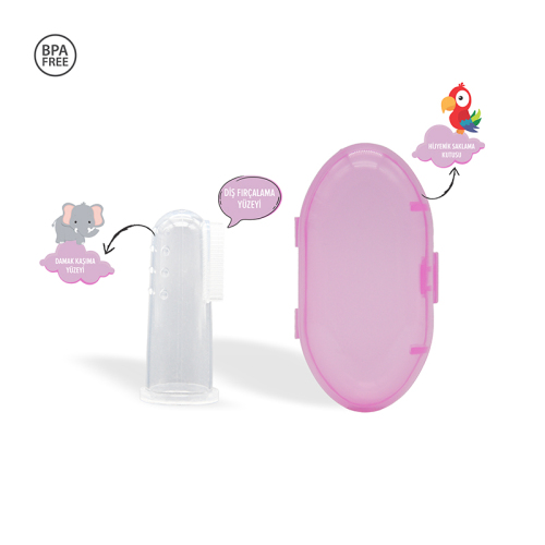 Steriball Hijyenik Silikon Parmak Fırça - 4