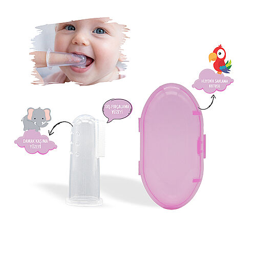 Steriball Hijyenik Silikon Parmak Fırça - 3