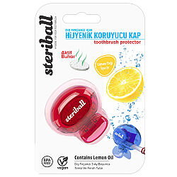 Steriball Kids Diş Fırçası Koruyucu Kap Kırmızı - 2