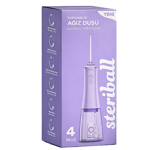 Steriball Taşınabilir Ağız Duşu - Lila - Steriball