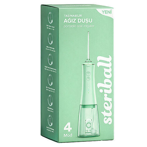 Steriball Taşınabilir Ağız Duşu - Yeşil - Steriball