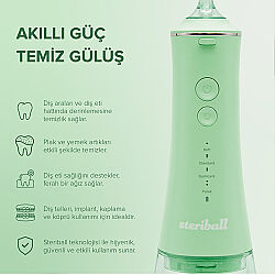 Steriball Taşınabilir Ağız Duşu - Yeşil - 5