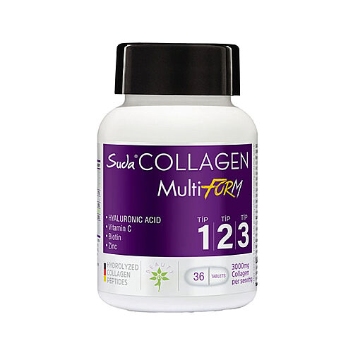 Suda Collagen Mutli Form Tip 1,2,3 Takviye Edici Gıda 36 Tablet - Suda Collagen